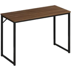 Berlin Compact Desk In Walnut -Fame Furni Sales 61TLV0A8pML. AC SL1442