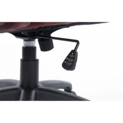 Waffle Contrasting Panels High Back PU Leather Swivel Executive Office Chair, Black & Brown -Fame Furni Sales 71Az1eyGwqL. SL1500