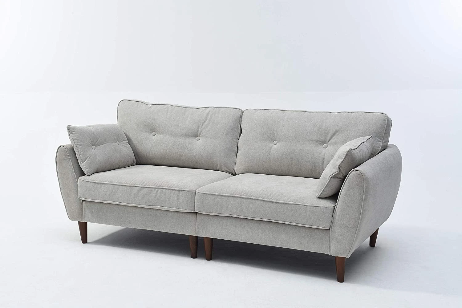 Brooks Fabric Sofa Range In Stone Beige 9 Brooks Fabric Sofa Range In Stone Beige - Image 9