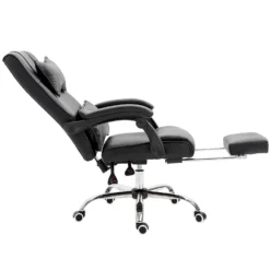 Lawrence Executive Reclining Chair With Foot And Headrest In Black -Fame Furni Sales 81OTs4i9BxL. SL1500