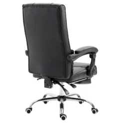 Lawrence Executive Reclining Chair With Foot And Headrest In Black -Fame Furni Sales 91thOyzDDNL. SL1500