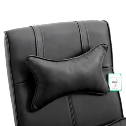 Lawrence Executive Reclining Chair With Foot And Headrest In Black -Fame Furni Sales A1g6JFx42PL. SL1500