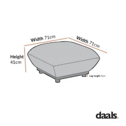 Gianni Pouffe, Terracotta Fabric -Fame Furni Sales BO 9678 STOOL 66ebec3e 13e4 4b56 a631 4f71f3239f67