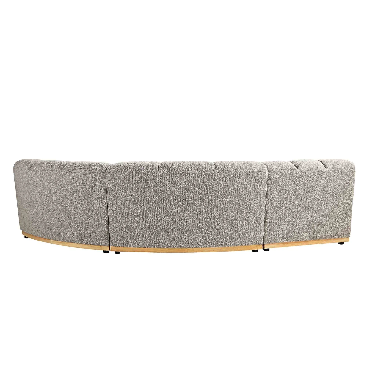 Granvia Taupe Boucle Modular Sofa, 3-Seater L-Shaped Sofa 4 Granvia Taupe Boucle Modular Sofa, 3-Seater L-Shaped Sofa - Image 4