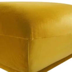Gianni Pouffe, Goldenrod Velvet 19 Gianni Pouffe, Goldenrod Velvet -Fame Furni Sales BOSF 9678 GOLD VEL STOOL detail1