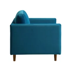 Henrietta Armchair, Teal Velvet 23 Henrietta Armchair, Teal Velvet -Fame Furni Sales BOSF 9680 TEAL VEL 1ST WB4