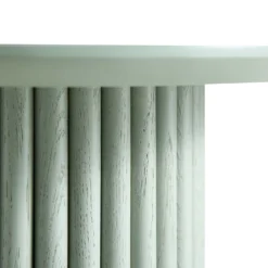 Maru Oak Round Side Table, Sage Green -Fame Furni Sales BSD 139 SAGE detail2
