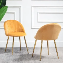 Front Page 35 Front Page -Fame Furni Sales DCH 2113 MUSTARD VEL 2P 1