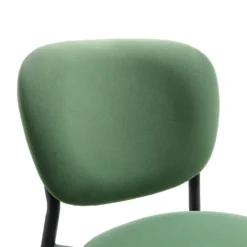 Kelmarsh Set Of 2 Grass Green Velvet Upholstered Dining Chairs -Fame Furni Sales DCH 2128 GRASS VEL 2P detail1
