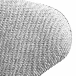 Langham Set Of 2 Grey Woven Fabric Carver Dining Chairs With Fluted Back 25 Langham Set Of 2 Grey Woven Fabric Carver Dining Chairs With Fluted Back -Fame Furni Sales DCH 2143 GREY WOV 2P detail3