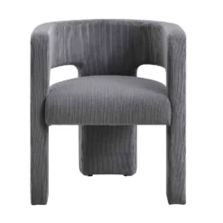 Greenwich Grey Corduroy Dining Chair -Fame Furni Sales DCH 2159 GREY CORD WB1