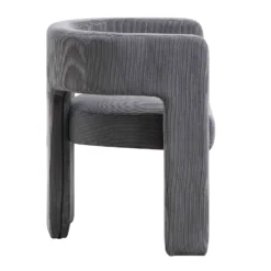 Greenwich Grey Corduroy Dining Chair -Fame Furni Sales DCH 2159 GREY CORD WB3