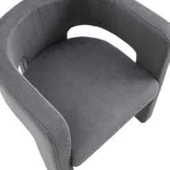 Greenwich Grey Corduroy Dining Chair -Fame Furni Sales DCH 2159 GREY CORD detail1