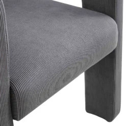 Greenwich Grey Corduroy Dining Chair -Fame Furni Sales DCH 2159 GREY CORD detail4