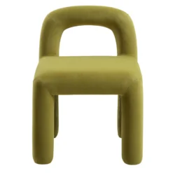 Libby Olive Green Velvet Dining Chair -Fame Furni Sales DCH 2160 OLIVE VEL WB2