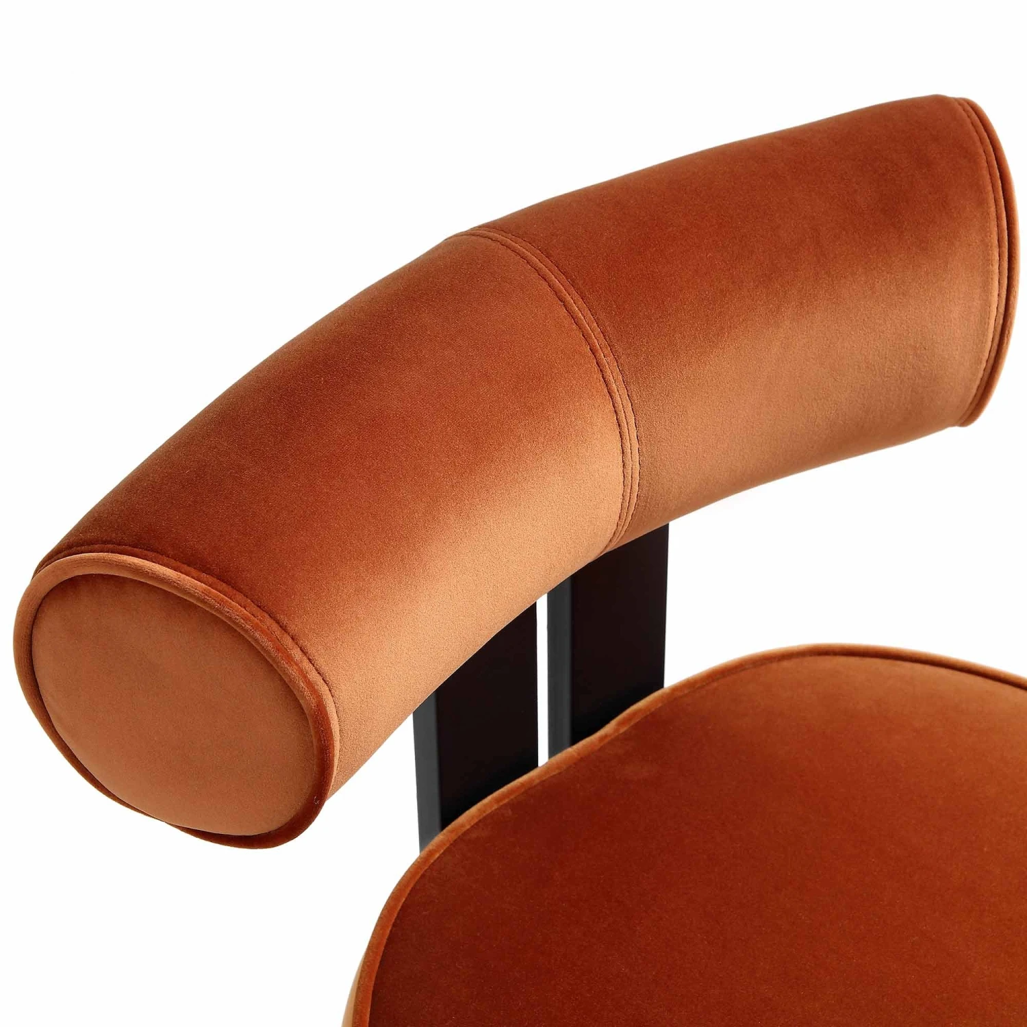 Ophelia Rust Velvet Dining Chair 10 Ophelia Rust Velvet Dining Chair - Image 10