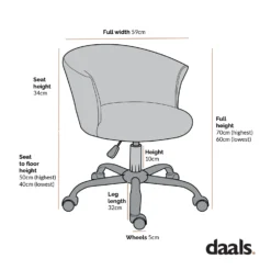 Kylie Houndstooth And Velvet Swivel Chair -Fame Furni Sales Dimensional Drawings JUNE 2022 MO 103