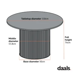 Maru Ceramic Top Silver Oak Pedestal Round Dining Table -Fame Furni Sales Dimensional Drawings MAY 2023 BSD 134 1 9a17fd21 692f 43b7 af44 307f212e4547 scaled