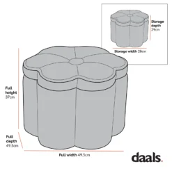 Pollie White Teddy Boucle Storage Stool -Fame Furni Sales Dimensional Drawings Mar 2023 pouf 291 3d871482 ac68 45f5 b41c d47e9e5c146d scaled