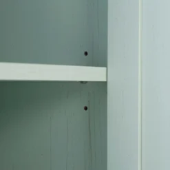 Frances Woven Rattan 1-Door Bathroom Cabinet, Mint -Fame Furni Sales FT BAC 01 SAGE detail4