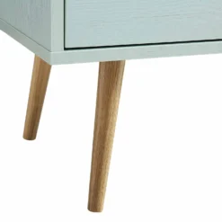 Anya Woven Rattan 3-Drawer TV Unit In Mint -Fame Furni Sales FT TV 001 SAGE detail4