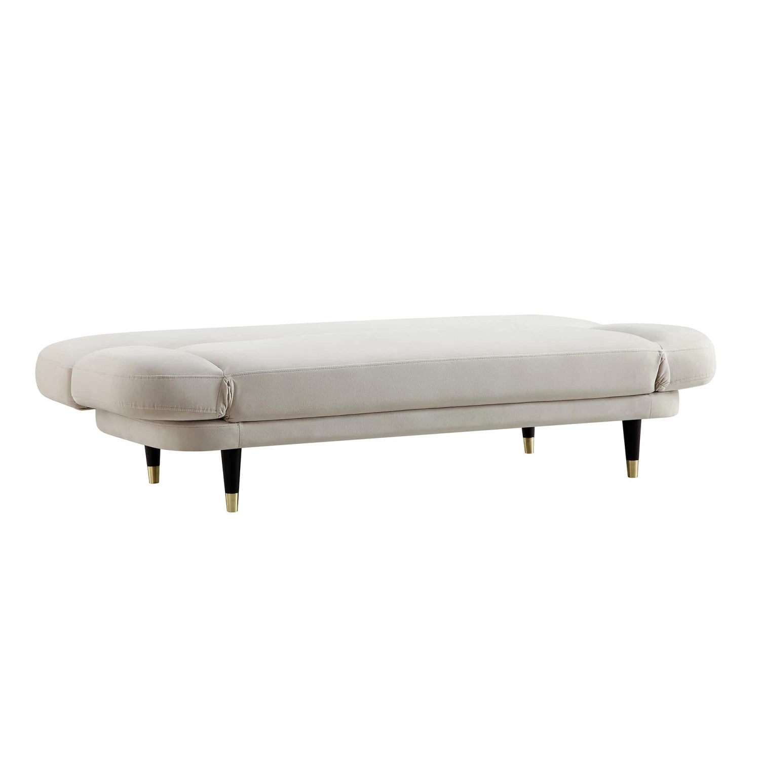 Solna 2-Seater Sofa Bed, Champagne Velvet 11 Solna 2-Seater Sofa Bed, Champagne Velvet - Image 11