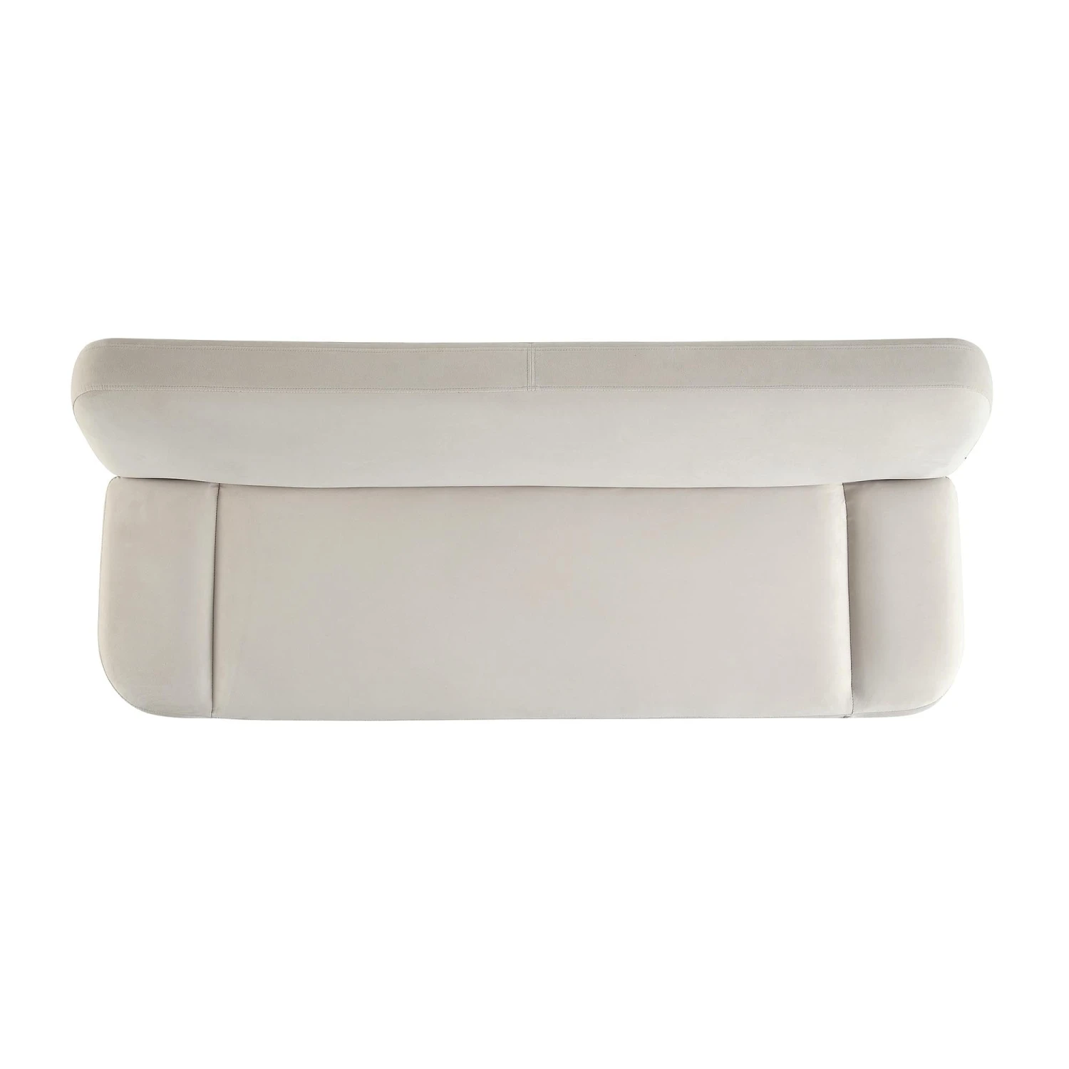 Solna 2-Seater Sofa Bed, Champagne Velvet 14 Solna 2-Seater Sofa Bed, Champagne Velvet - Image 14