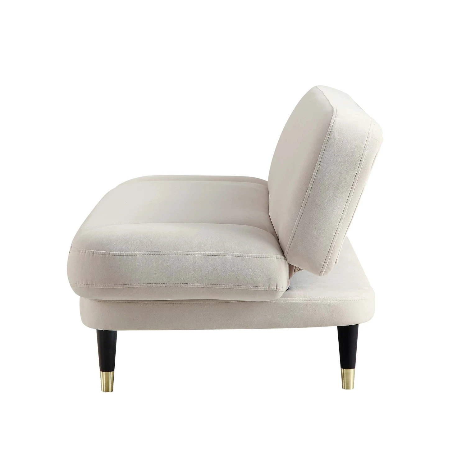 Solna 2-Seater Sofa Bed, Champagne Velvet 12 Solna 2-Seater Sofa Bed, Champagne Velvet - Image 12