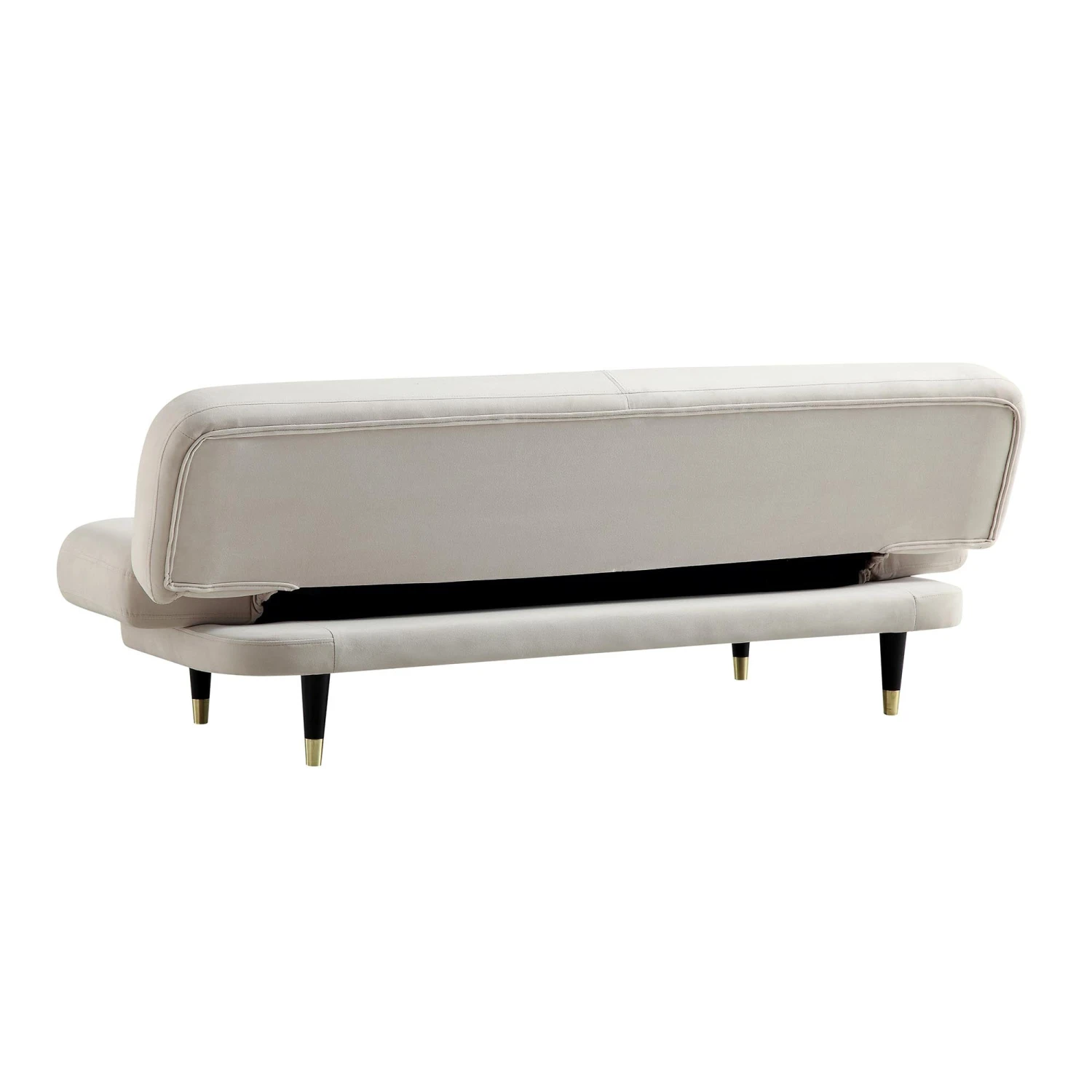 Solna 2-Seater Sofa Bed, Champagne Velvet 15 Solna 2-Seater Sofa Bed, Champagne Velvet - Image 15