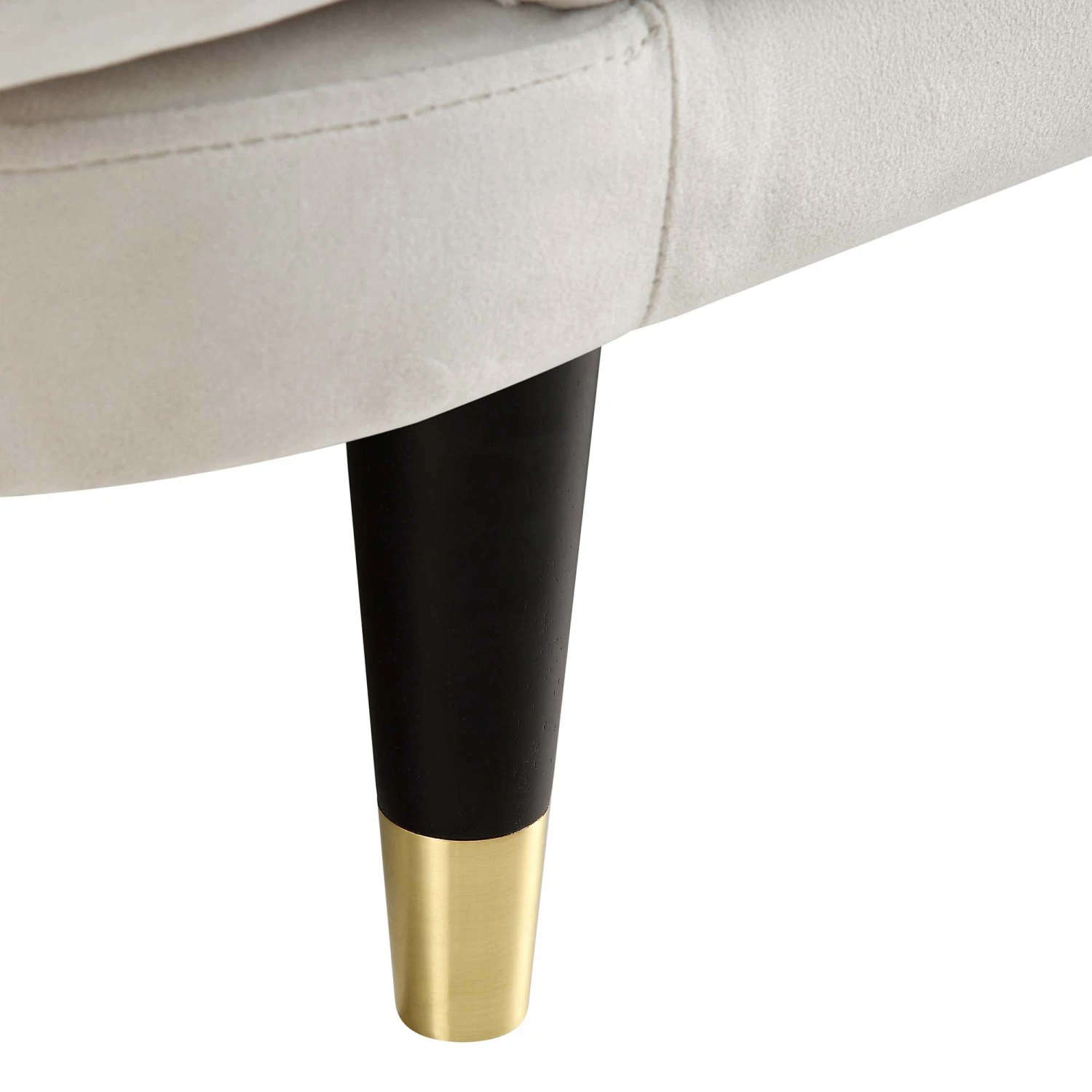 Solna 2-Seater Sofa Bed, Champagne Velvet 17 Solna 2-Seater Sofa Bed, Champagne Velvet - Image 17