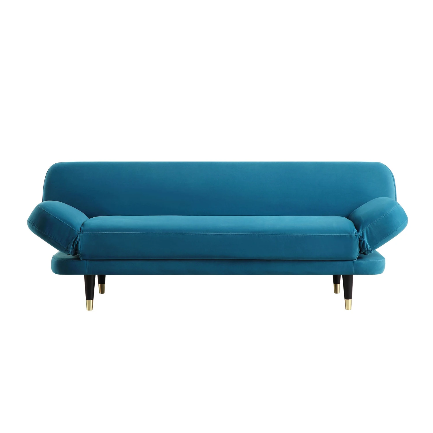 Solna 2-Seater Sofa Bed, Teal Velvet 8 Solna 2-Seater Sofa Bed, Teal Velvet - Image 8