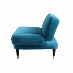 Solna 2-Seater Sofa Bed, Teal Velvet 27 Solna 2-Seater Sofa Bed, Teal Velvet -Fame Furni Sales GCSF 2277 TEAL VEL WB3