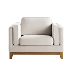 Dipley Champagne Velvet Sofa, 1-Seater 15 Dipley Champagne Velvet Sofa, 1-Seater -Fame Furni Sales GCSF 2339 CHAMP VEL 1ST WB1