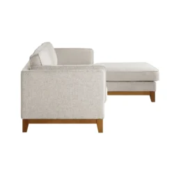 Dipley Oatmeal Woven Fabric Sofa, Grande Chaise Sofa Right Hand 16 Dipley Oatmeal Woven Fabric Sofa, Grande Chaise Sofa Right Hand -Fame Furni Sales GCSF 2398 OAT WOV RIGHT WB5