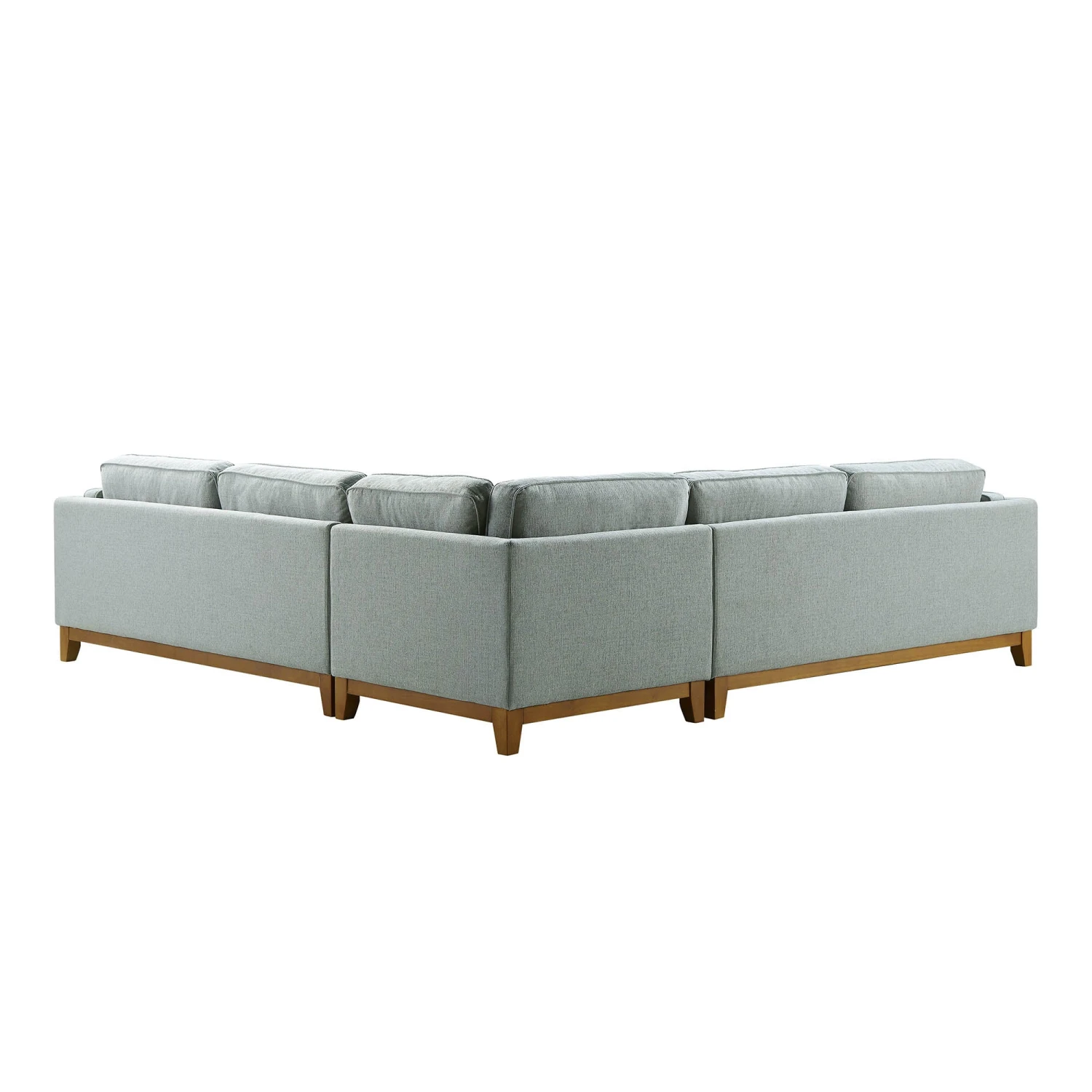 Dipley Sage Woven Fabric Grande Corner Sofa 11 Dipley Sage Woven Fabric Grande Corner Sofa - Image 11