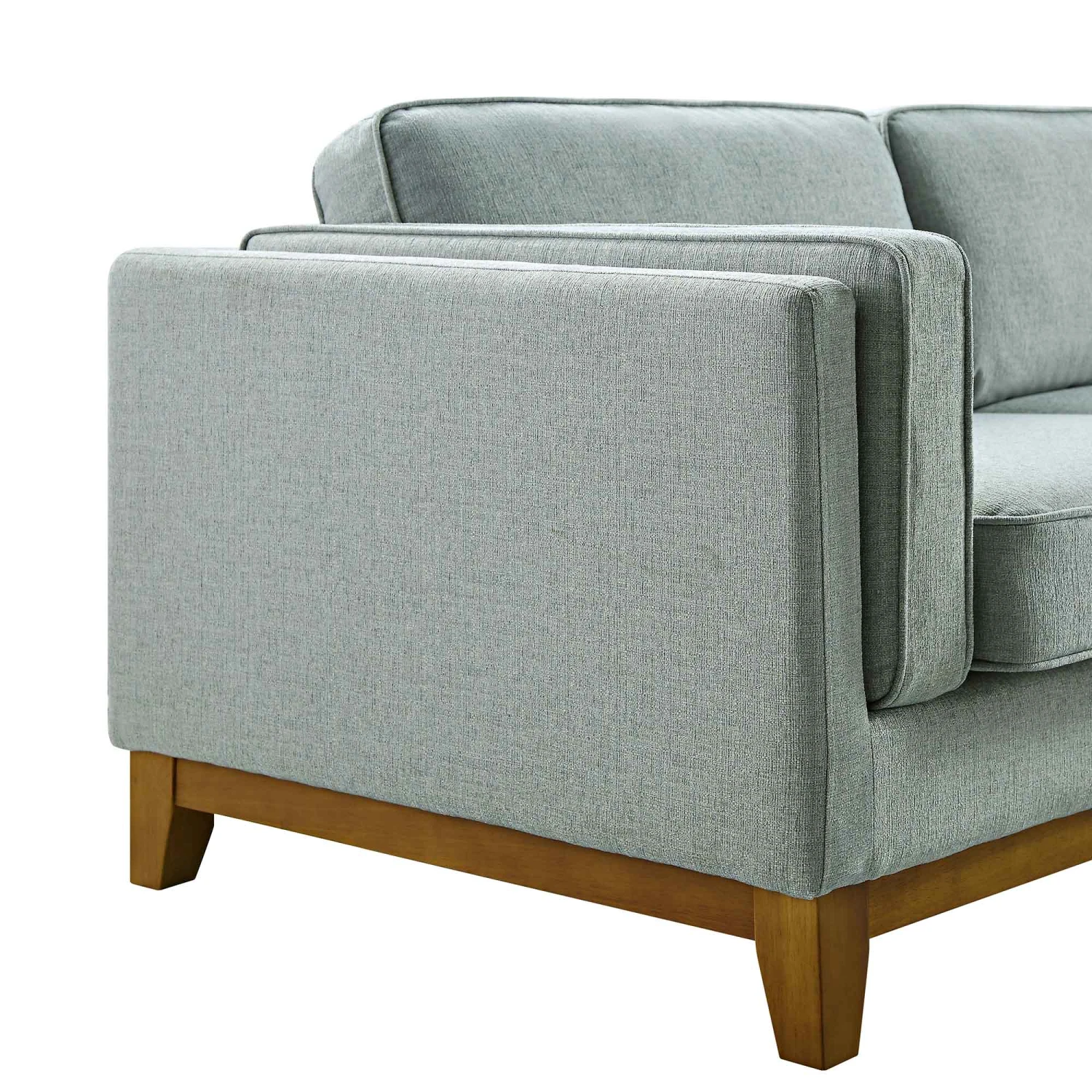 Dipley Sage Woven Fabric Grande Corner Sofa 12 Dipley Sage Woven Fabric Grande Corner Sofa - Image 12