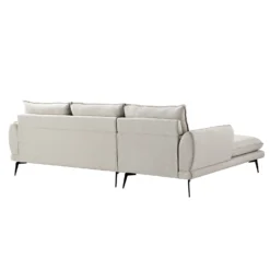 Obriel Oatmeal Fabric Sofa, Grande Chaise Sofa Left Hand -Fame Furni Sales GCSF 2400 OAT FAB LEFT WB6