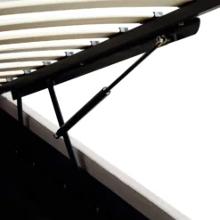 Hadley Stone Fabric Ottoman Storage Bed -Fame Furni Sales JAH 010 SAND FAB detail1