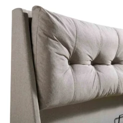 Hadley Stone Fabric Ottoman Storage Bed -Fame Furni Sales JAH 010 SAND FAB detail4