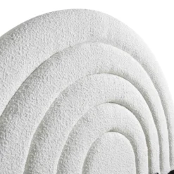 Archer White Boucle Ottoman Storage Bed -Fame Furni Sales JAH 09 ECRUBOUCLE detail2