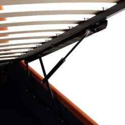 Archer Rust Velvet Ottoman Storage Bed -Fame Furni Sales JAH 09 RUSTVEL detail3