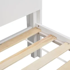 Elgin Wooden Bed Frame With Shelf Headboard -Fame Furni Sales JIN 04 detail2 e3f1cd37 208f 40a3 9373 1a4cd2bf946b