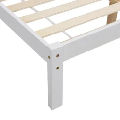 Elgin Wooden Bed Frame With Shelf Headboard -Fame Furni Sales JIN 04 detail4 e1edd222 e2d2 49cd b686 4380166c51ca