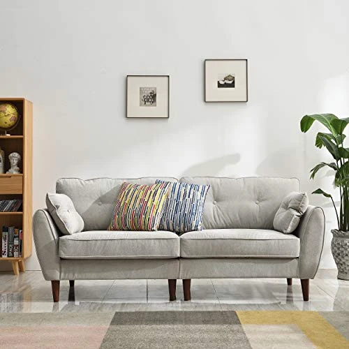 Brooks Fabric Sofa Range In Stone Beige 14 Brooks Fabric Sofa Range In Stone Beige - Image 14