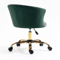 Kylie Houndstooth And Velvet Swivel Chair -Fame Furni Sales MO103HOUNDSTOOTH 4