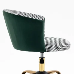 Kylie Houndstooth And Velvet Swivel Chair -Fame Furni Sales MO103HOUNDSTOOTH detail2
