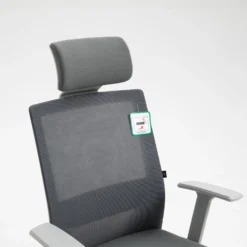 Joni High Back Mesh Office Chair With Headrest In Grey -Fame Furni Sales MO96GREY detail1 e412e827 4bb9 42a8 bb25 3726140be09f