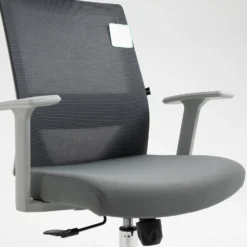 Joni High Back Mesh Office Chair With Headrest In Grey -Fame Furni Sales MO96GREY detail2 101952ab fa1e 4dfe bc06 e91817e6026a