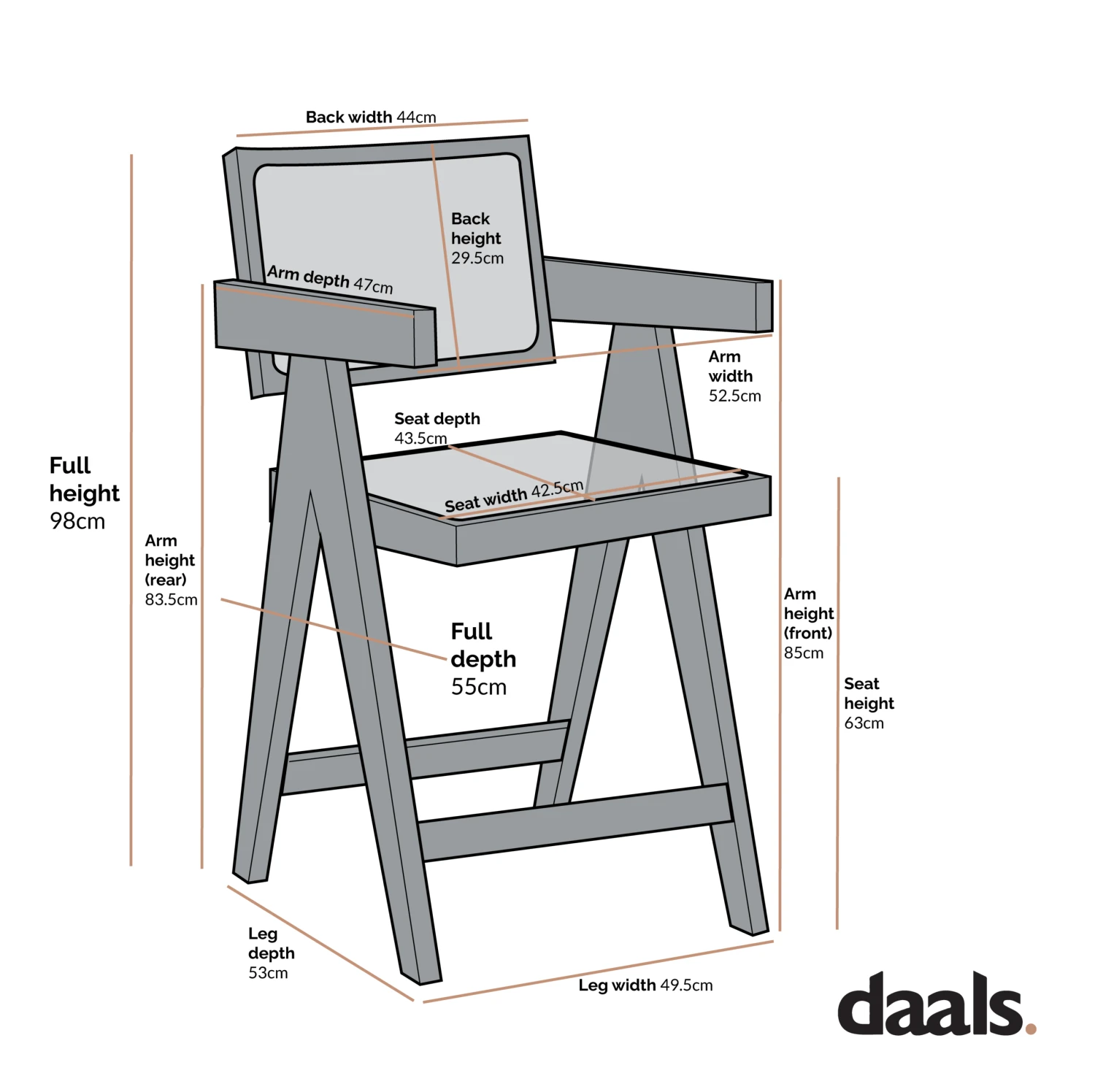 Jeanne Dark Walnut Cane Rattan Solid Beech Wood Counter Stool 5 Jeanne Dark Walnut Cane Rattan Solid Beech Wood Counter Stool - Image 5